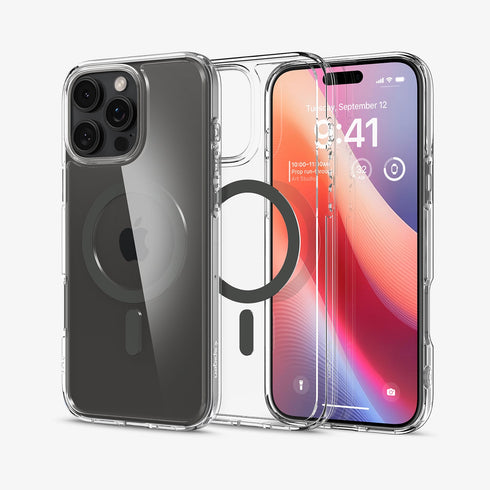 כיסוי Spigen לאייפון 16 סדרה אולטרה היברידי (MagFit)